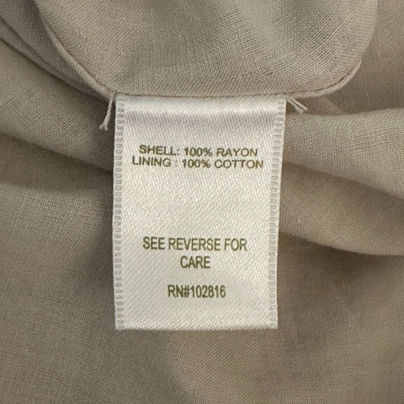 GARNET HILL Navy & Cream Halter Tie Midi Dress - Size 8 NWOT - Picture 8 of 10